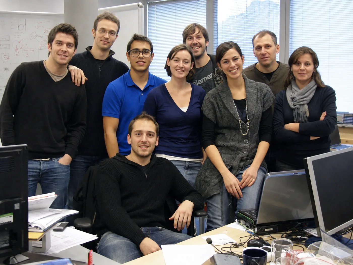 Das Team von WebUpgrade Pro im Büro in Zürich